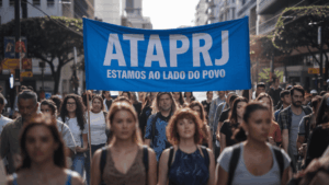 Quem somos 3 Protesto em favor do povo contra o monopólio da água