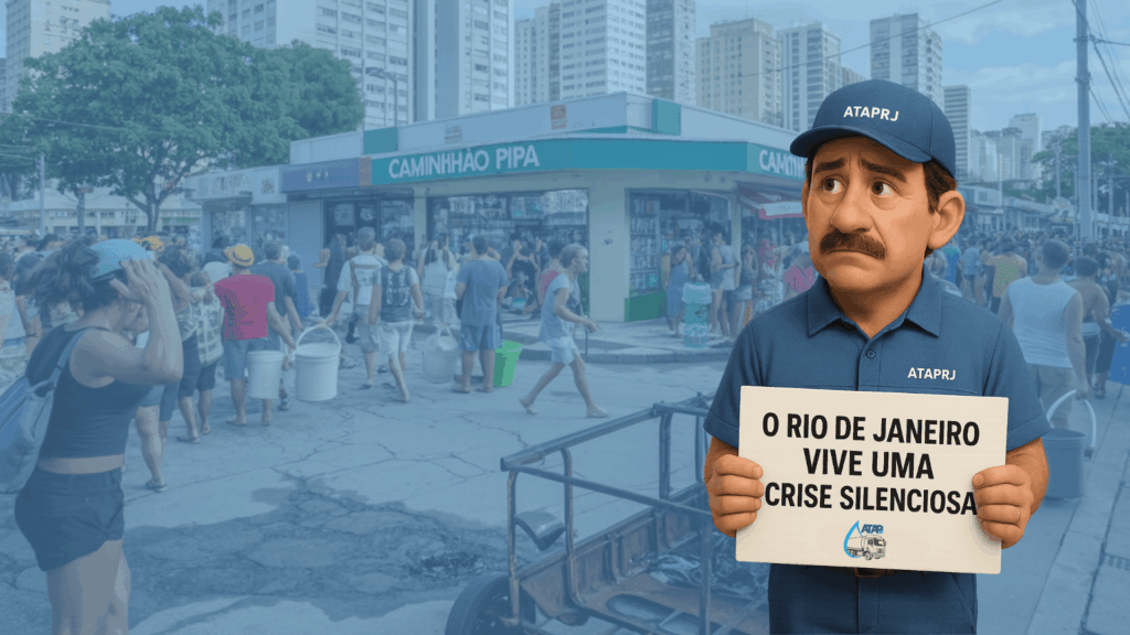 Caminhões-pipa e o abastecimento de água no Rio de Janeiro: solução para evitar colapso hídrico