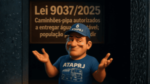 ATAPRJ - Qualidade e Confiança em água potável por caminhão pipa no RJ. 13 Lei 9037: o que muda no abastecimento de água no Rio de Janeiro